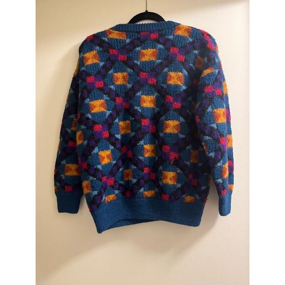 Peruvian Connection Vintage Alpaca Wool Sweater Sz L - Picture 4 of 4